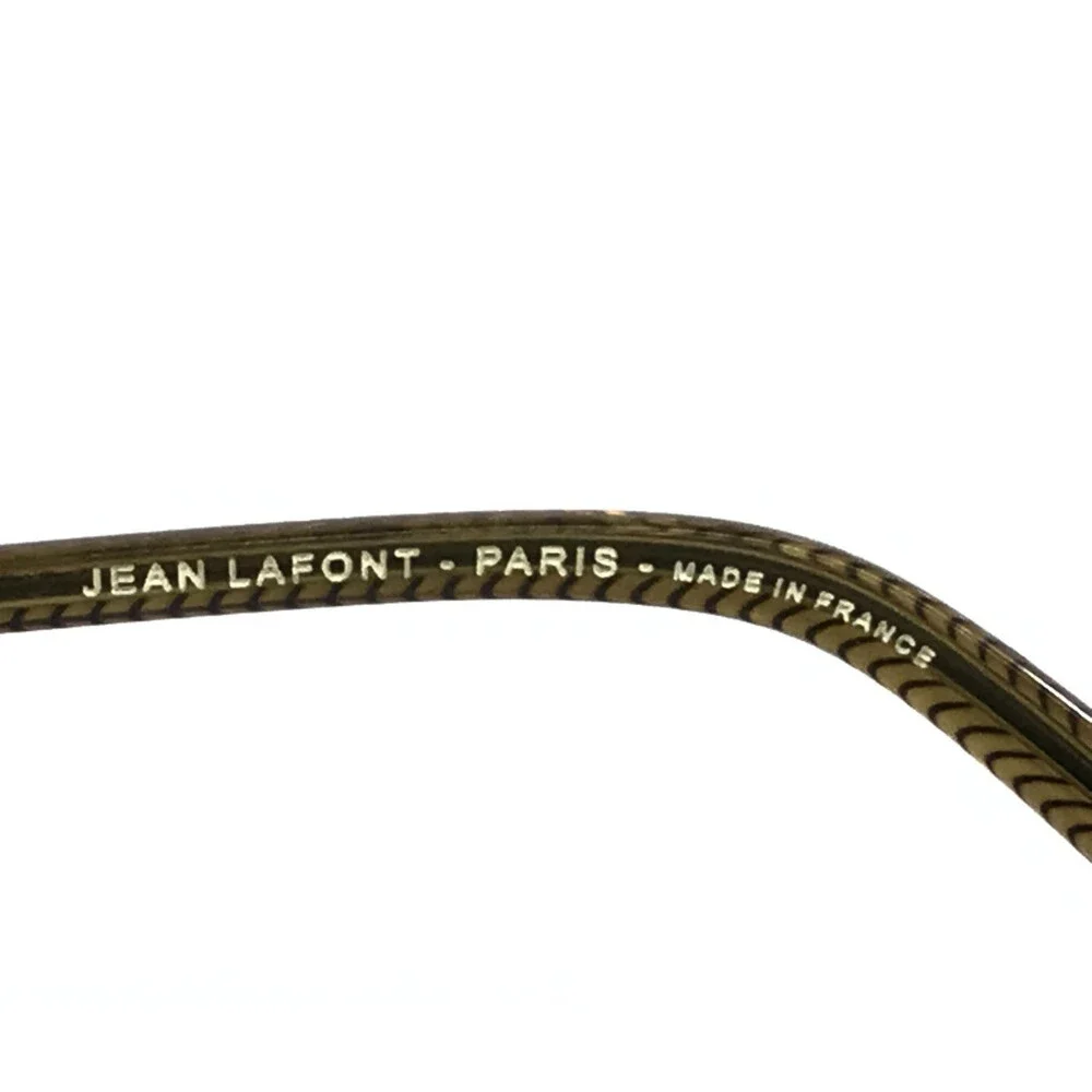 Jean Lafont Eyeglasses Frames BARYTON 427 Brown Rectangle Half Rim 55-19-144